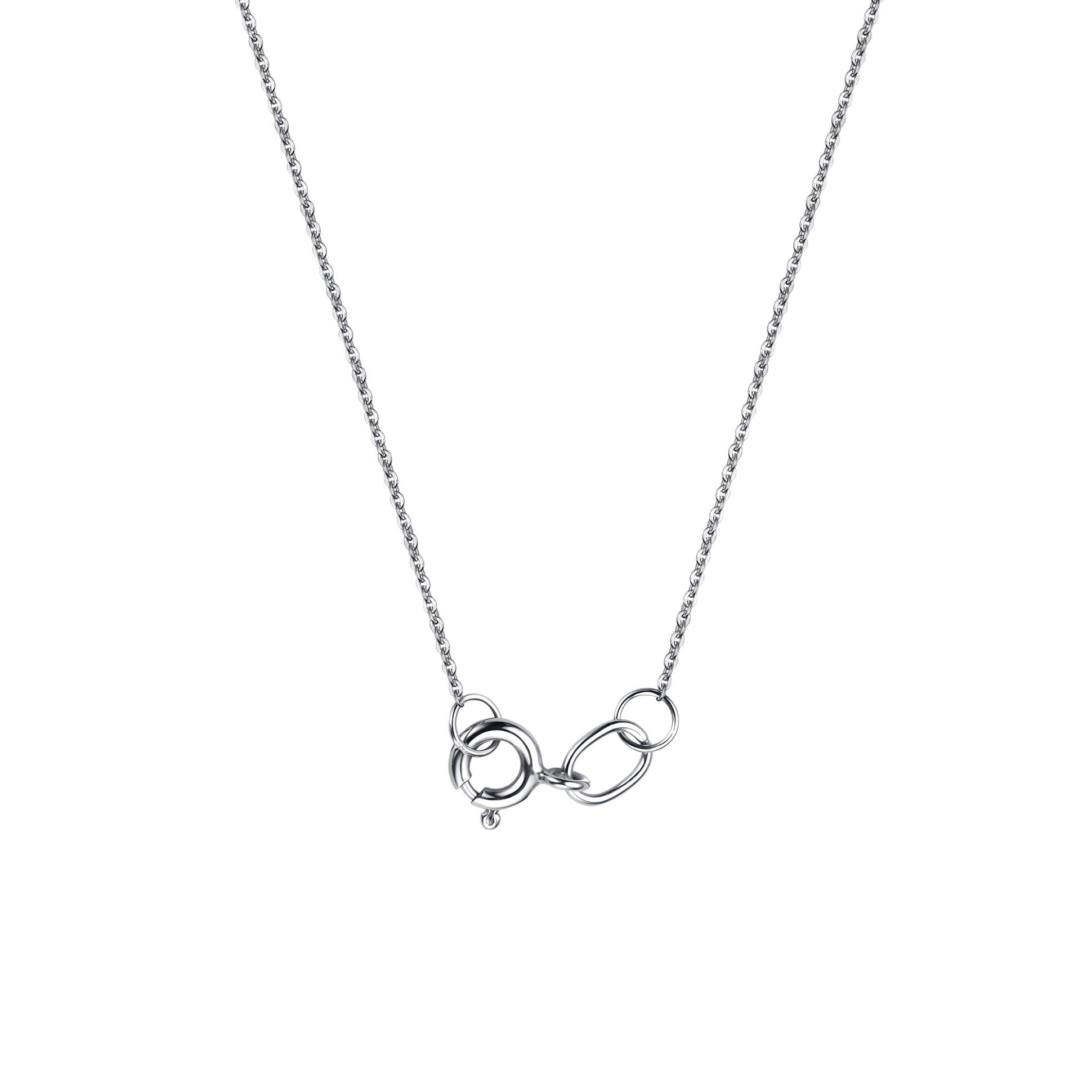 Колье из комбинированного золота с брилиантами (047210)