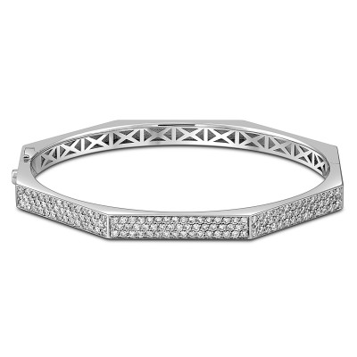 Браслет из белого золота с бриллиантами "Crivelli" (052591)