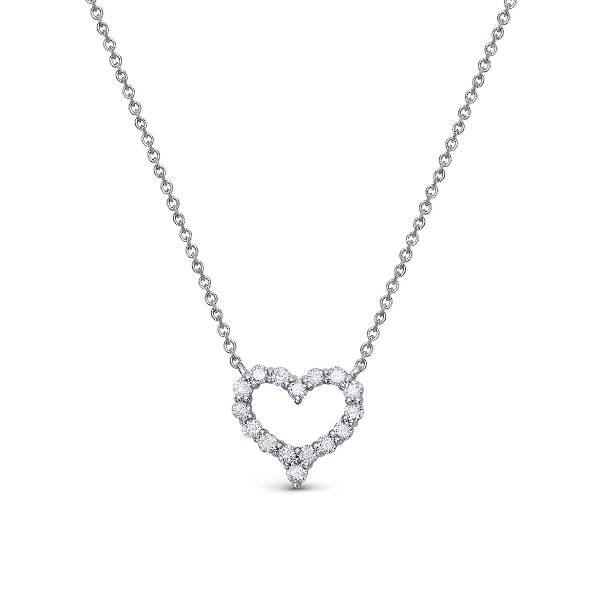 Колье из платины с бриллиантами 