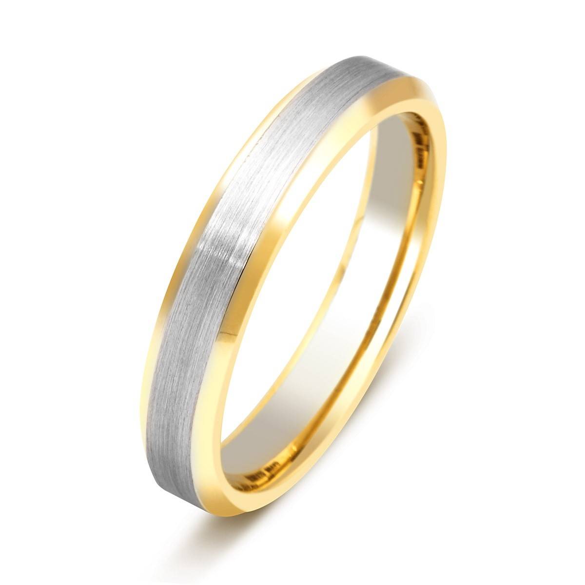 Обручальное кольцо из кобинированного золота Roberto Bravo (001060)