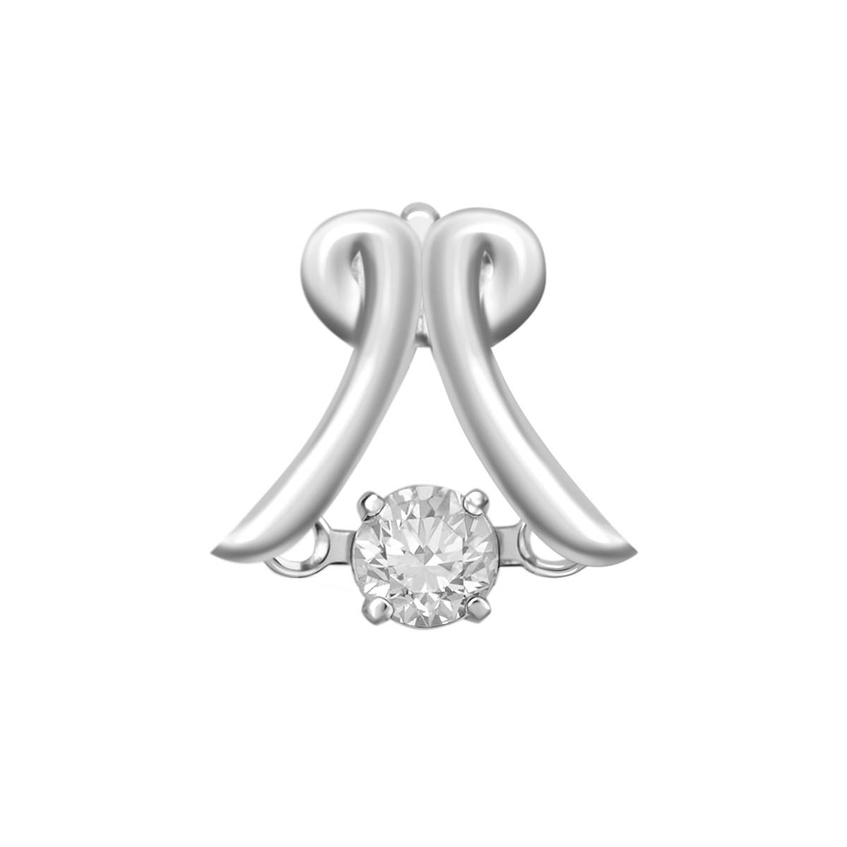 Кулон из белого золота с 