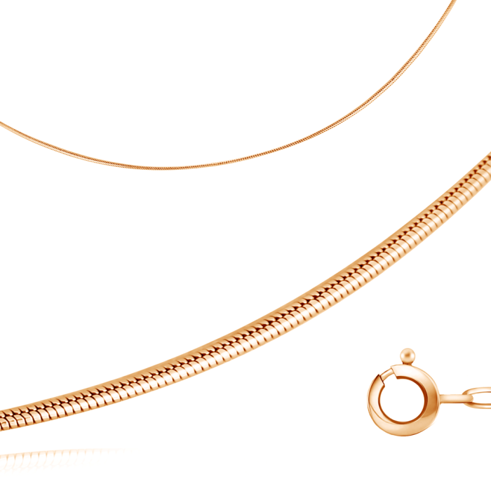 Цепь из красного золота (035787)