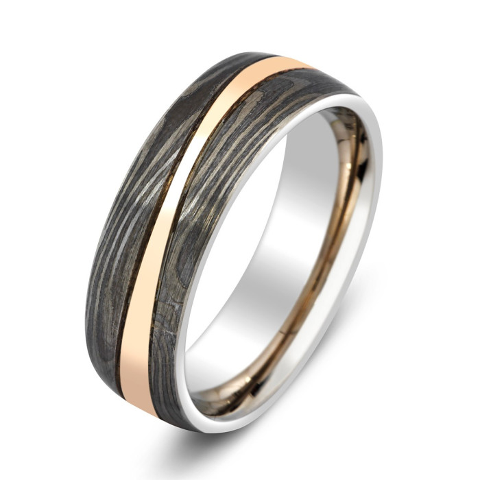 Обручальное кольцо Мокуме Гане Peter Heim (009952)
