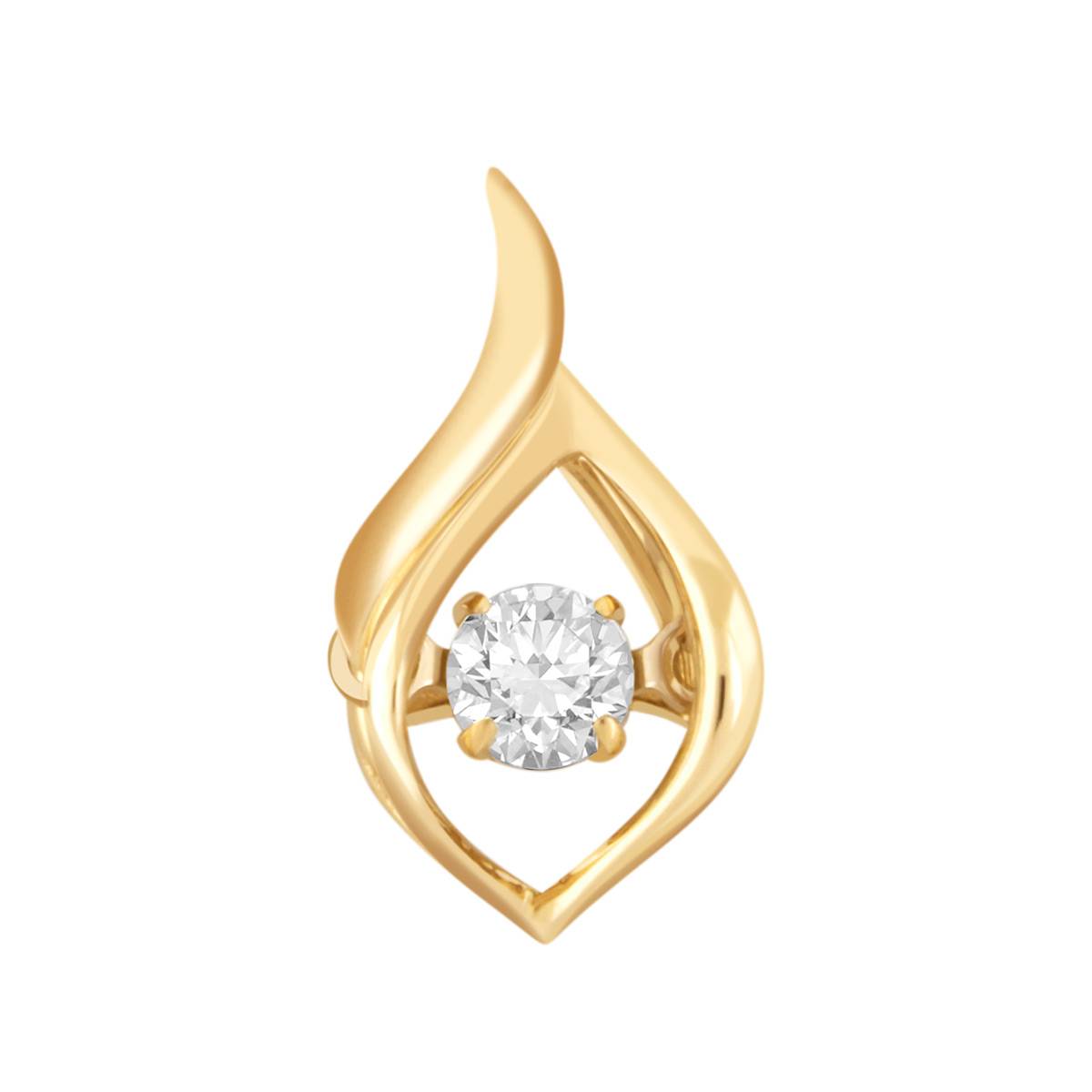 Кулон из жёлтого золота с 