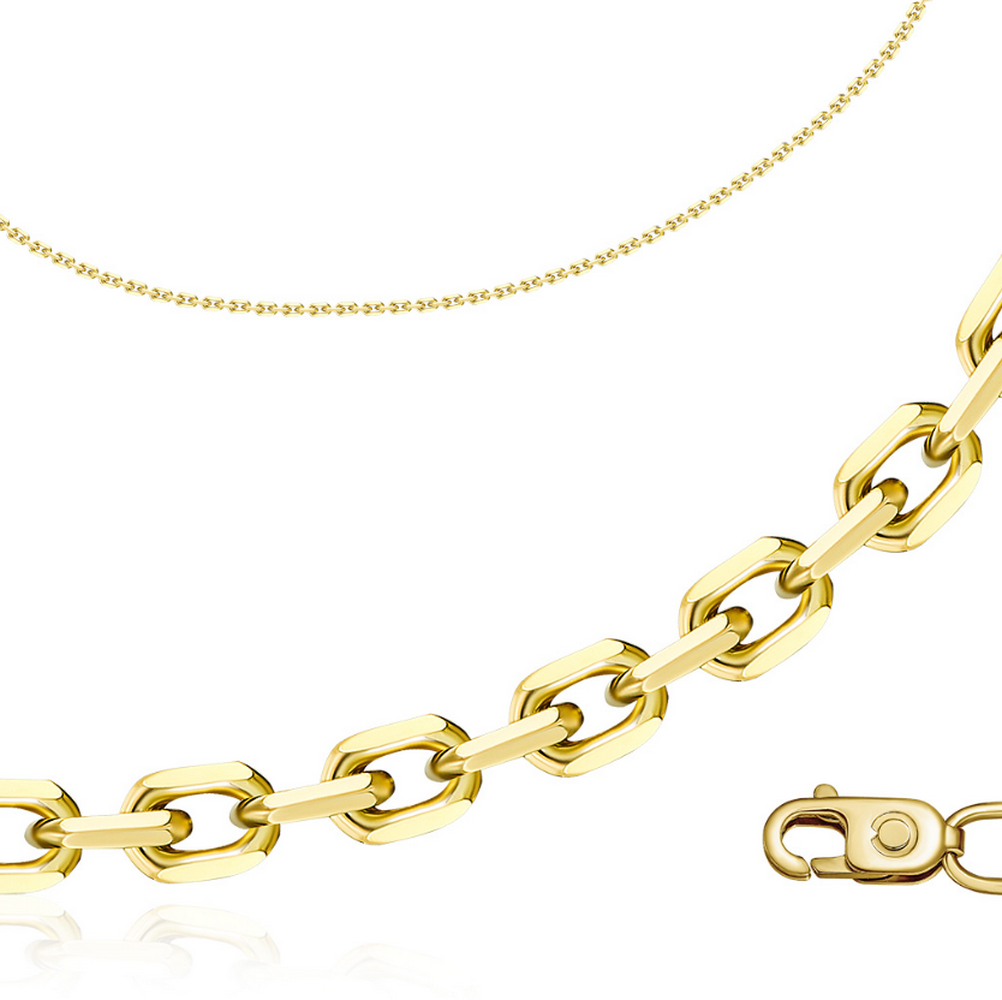 Цепь из жёлтого золота, плетение 