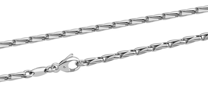 Цепь из белого золота (035589)