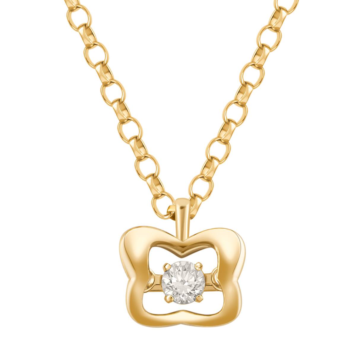 Колье из жёлтого золота с 