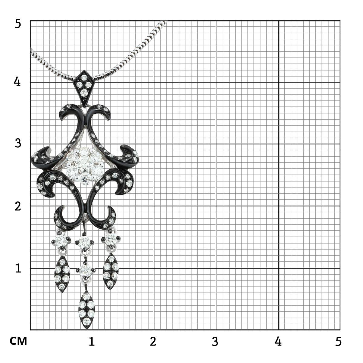 Колье с бриллиантами (012617)